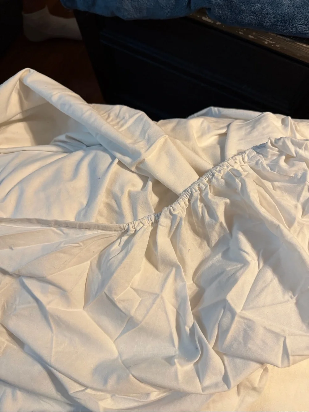 ? white bed